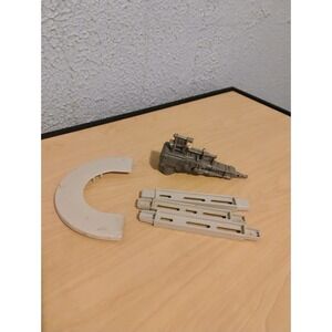 Vintage Star Wars 1978 Death Star And 1980 Star Destroyer Parts Rare Retro Toys